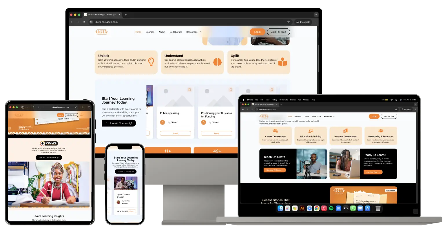 UKETA Learning on every device